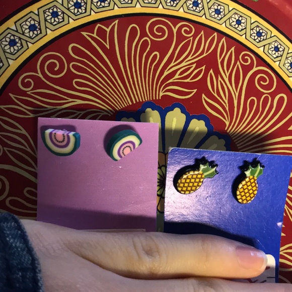 Hot Topic Jewelry - SELLING TO PLATOS Fruit Earring Studs! You Pick